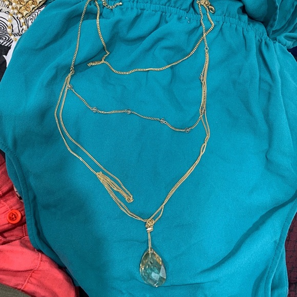 Necklaces silver golden pearls - Picture 8 of 10